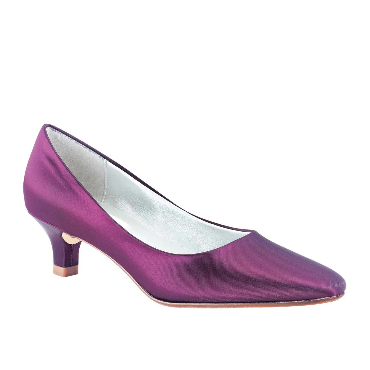 Abbey Rounded Closed Toed Short Heel