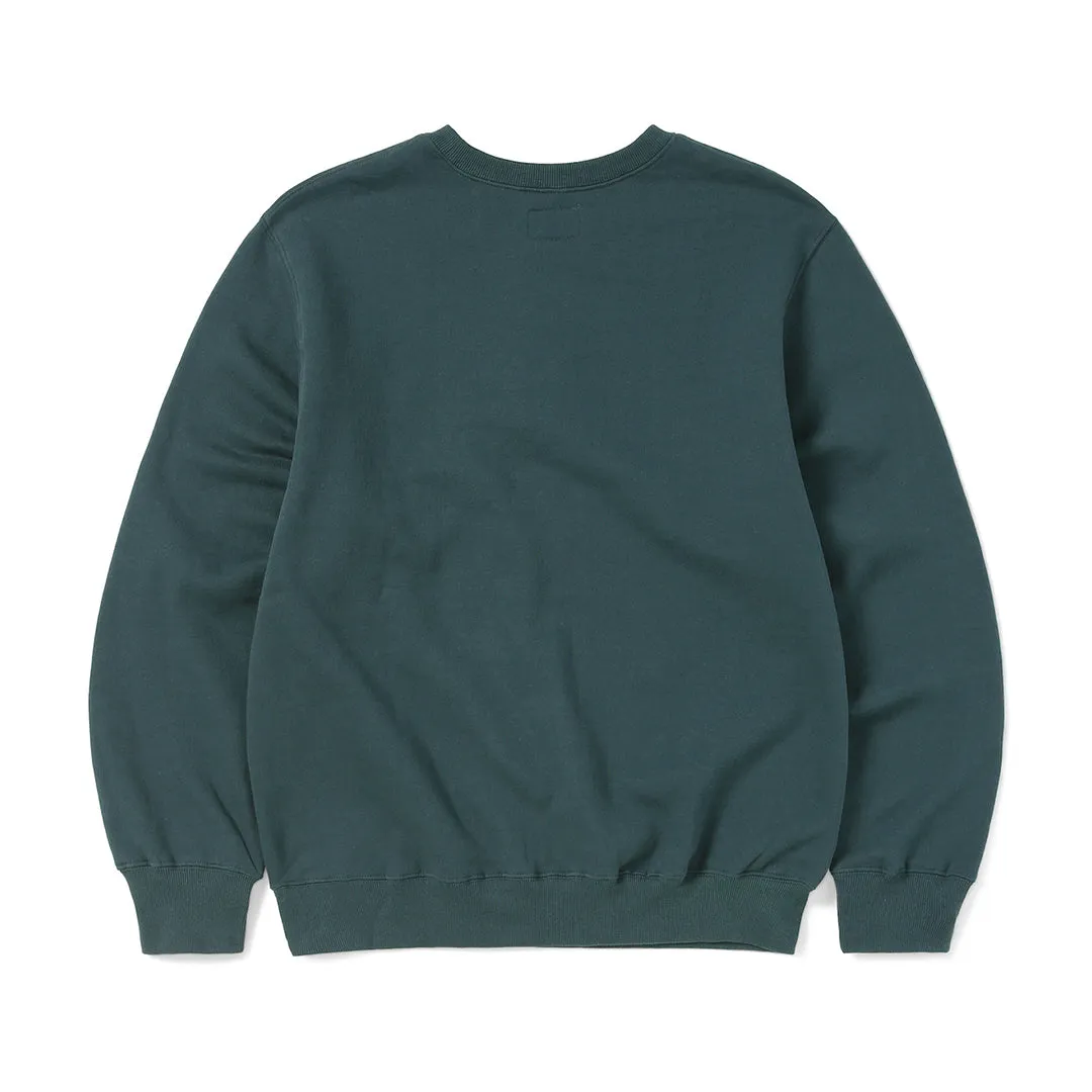 ARCH LOGO CREWNECK INDIGO