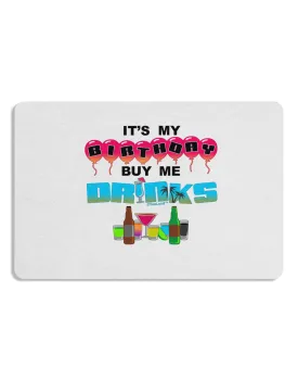 Birthday - Buy Me Drinks Placemat Set of 4 Placemats
