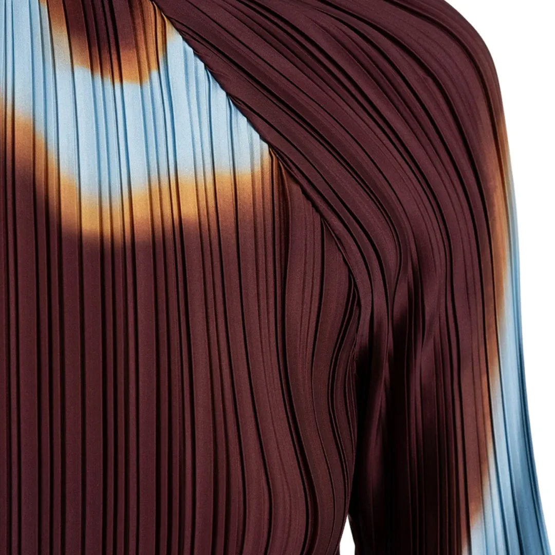 BOX PLEAT RAGLAN TOP BURN