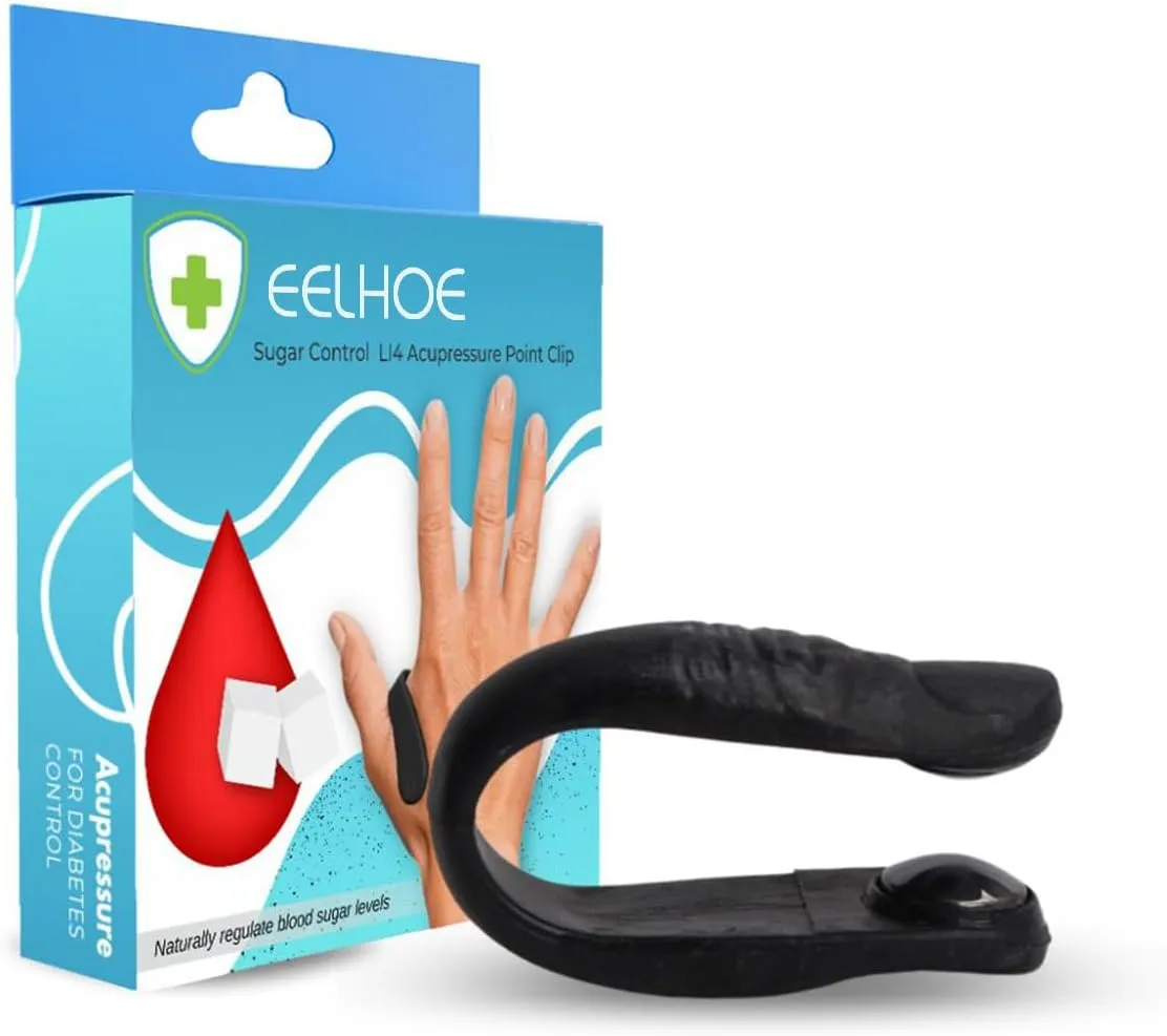 (BUY 1 GET 1 FREE) GlucoGrip Sugar Control LI4 Acupressure Point Clip