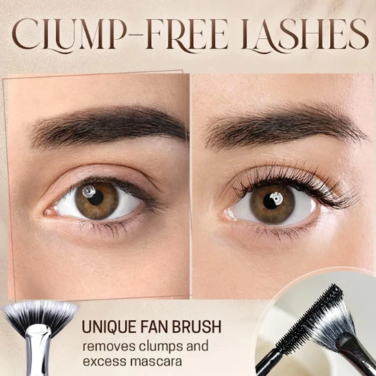 Buy 1 Get 1 FreeFolding Angle Scalloped Lash Brush