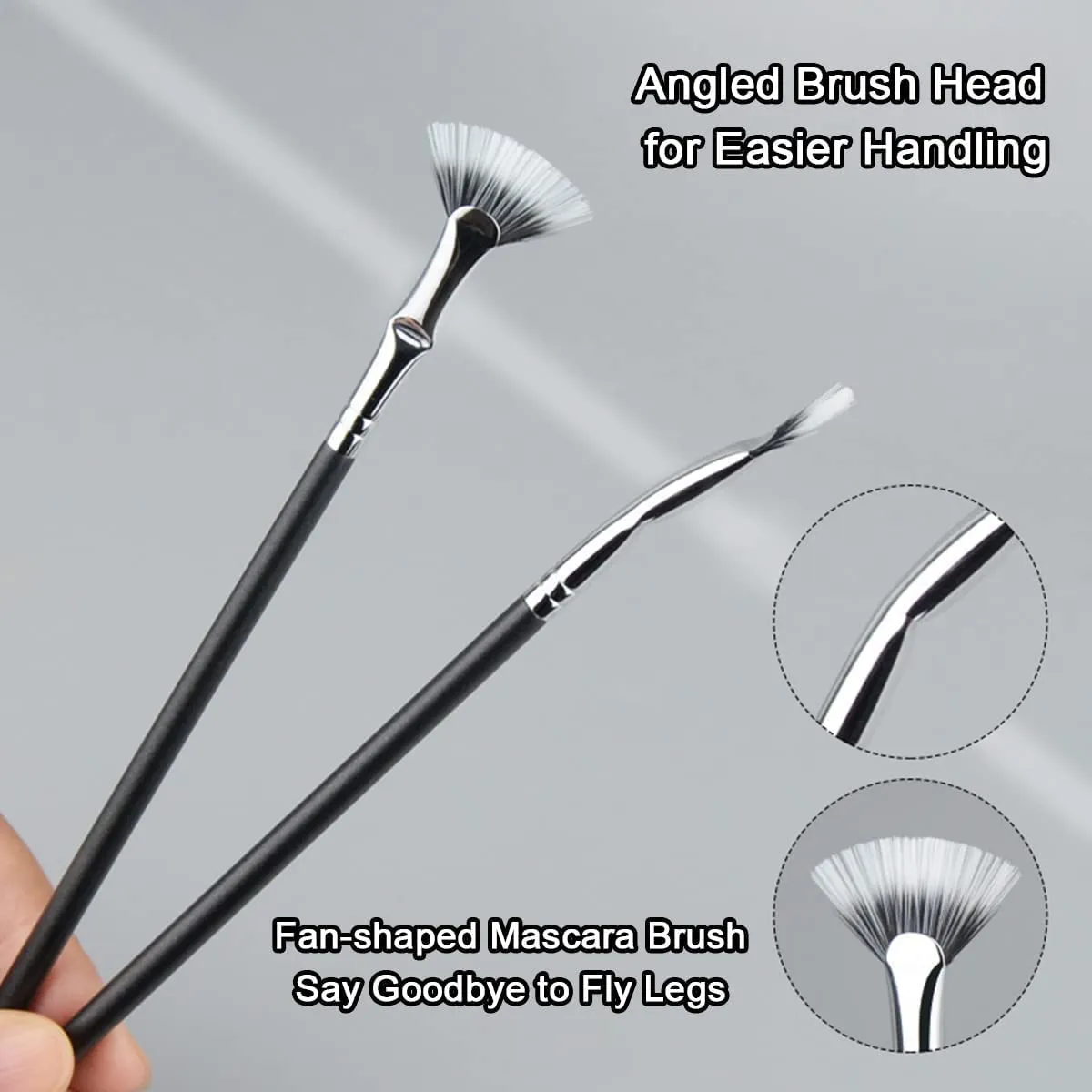Buy 1 Get 1 FreeFolding Angle Scalloped Lash Brush