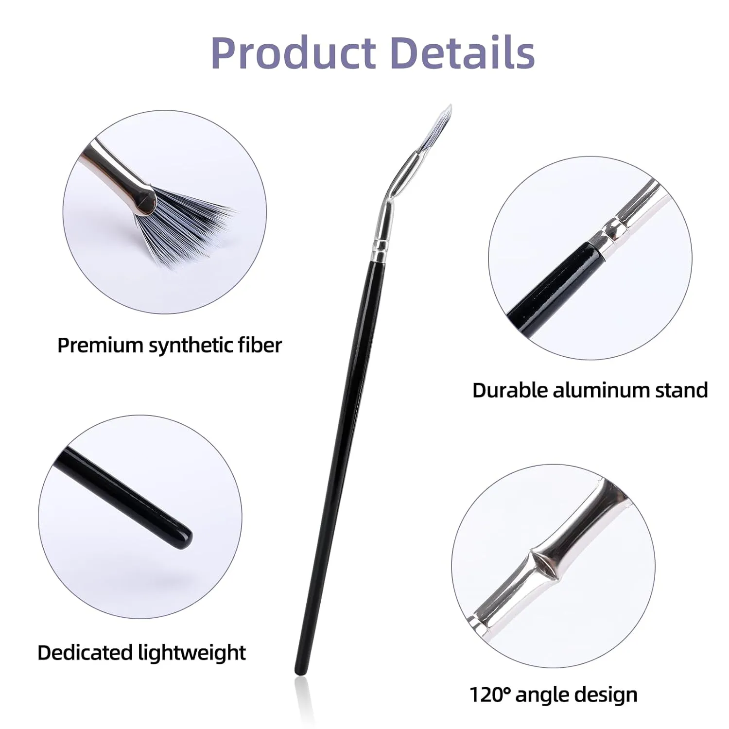 Buy 1 Get 1 FreeFolding Angle Scalloped Lash Brush