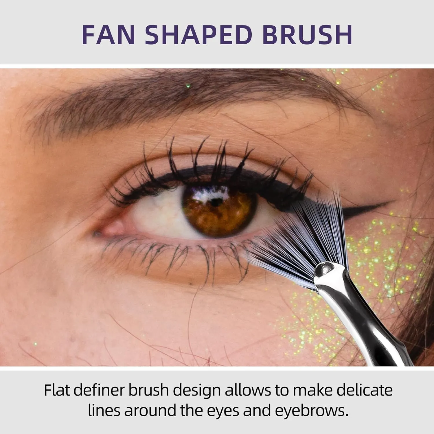 Buy 1 Get 1 FreeFolding Angle Scalloped Lash Brush