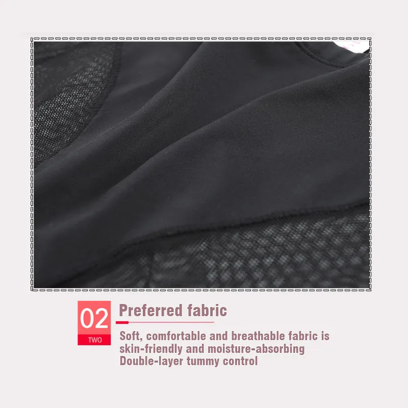 Buy 3 get 1 free (4 pieces)High Waist Ice Silk Seamless Shaping Briefs