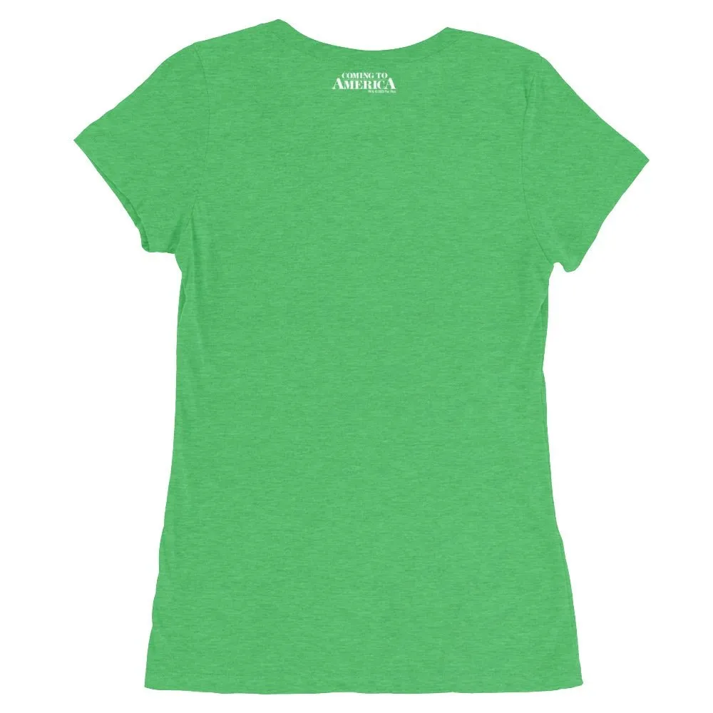 Coming To America Queen To Be Women's Tri-Blend Short Sleeve T-Shirt