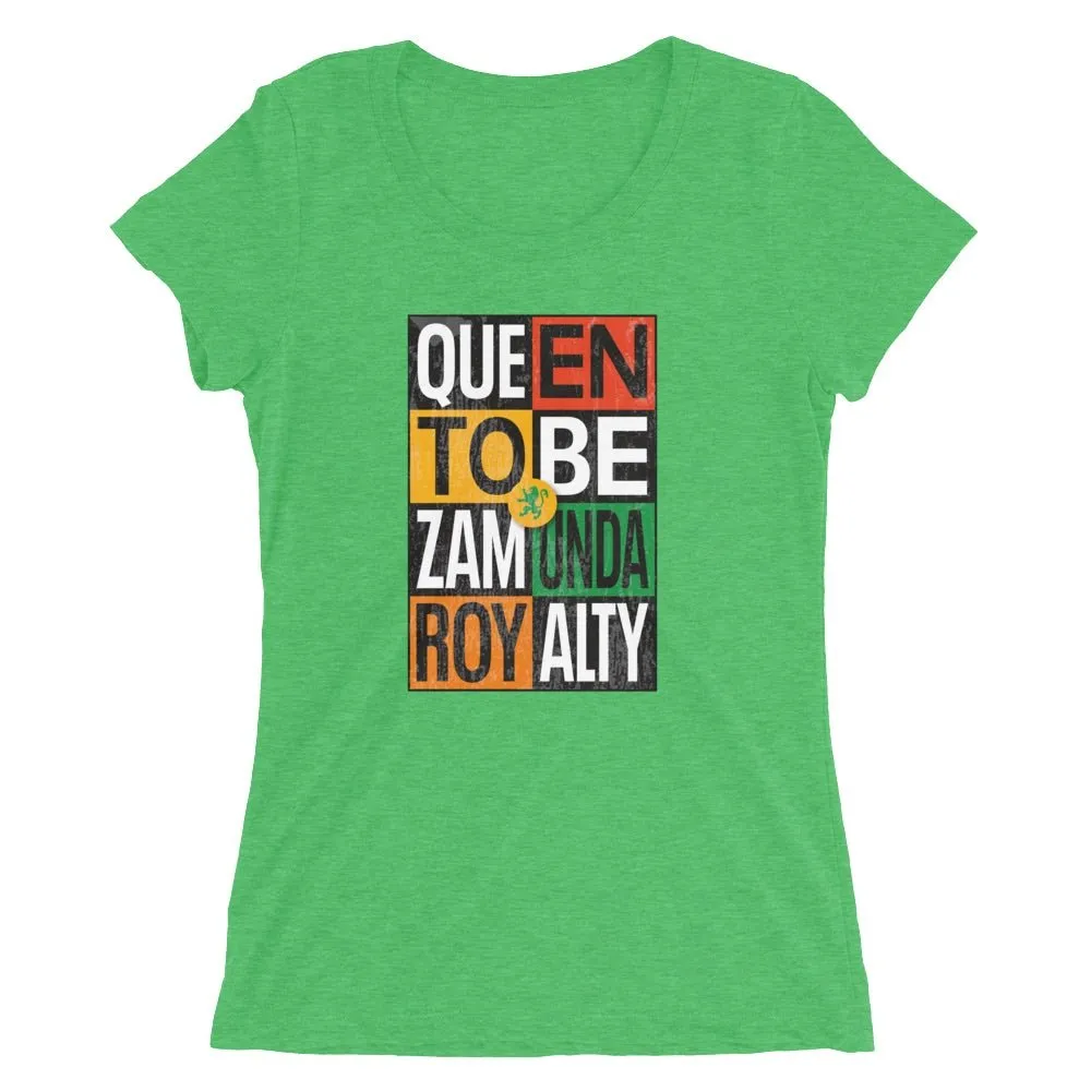 Coming To America Queen To Be Women's Tri-Blend Short Sleeve T-Shirt