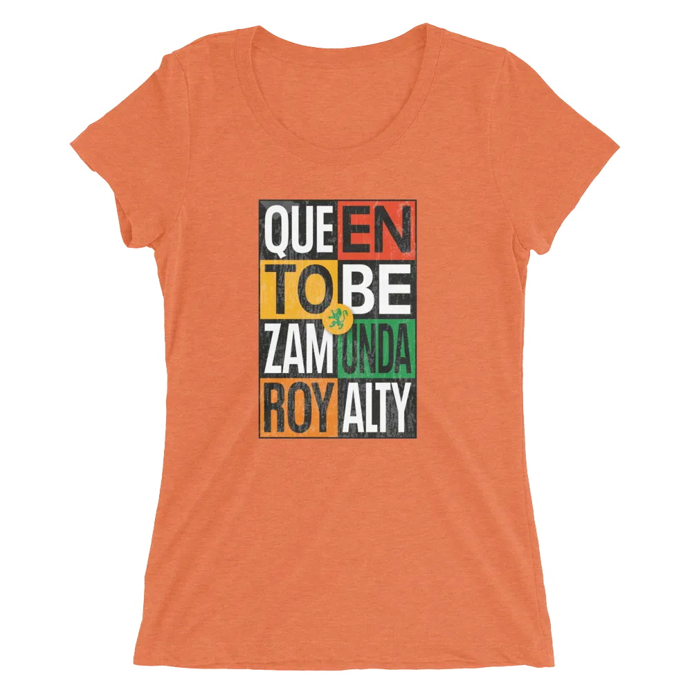 Coming To America Queen To Be Women's Tri-Blend Short Sleeve T-Shirt