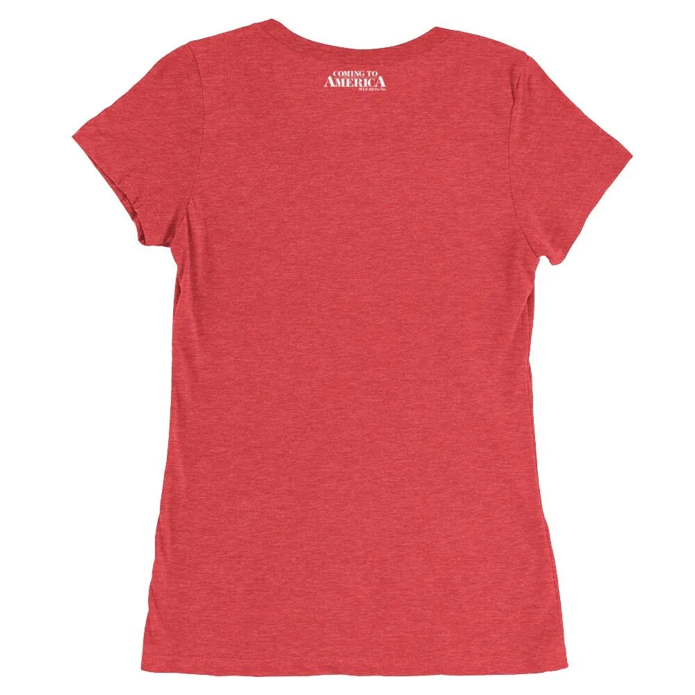 Coming To America Queen To Be Women's Tri-Blend Short Sleeve T-Shirt