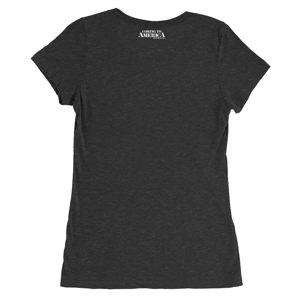 Coming To America Queen To Be Women's Tri-Blend Short Sleeve T-Shirt