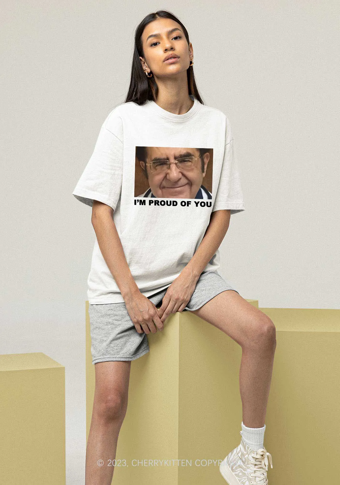 Dr. Now Is Proud Of You Y2K Chunky Shirt Cherrykitten