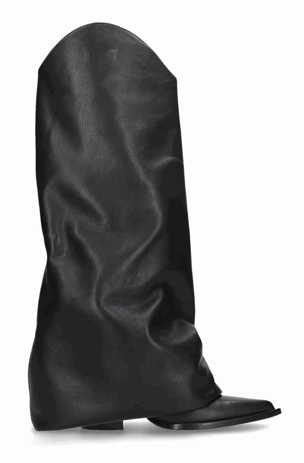 Fold over western boots