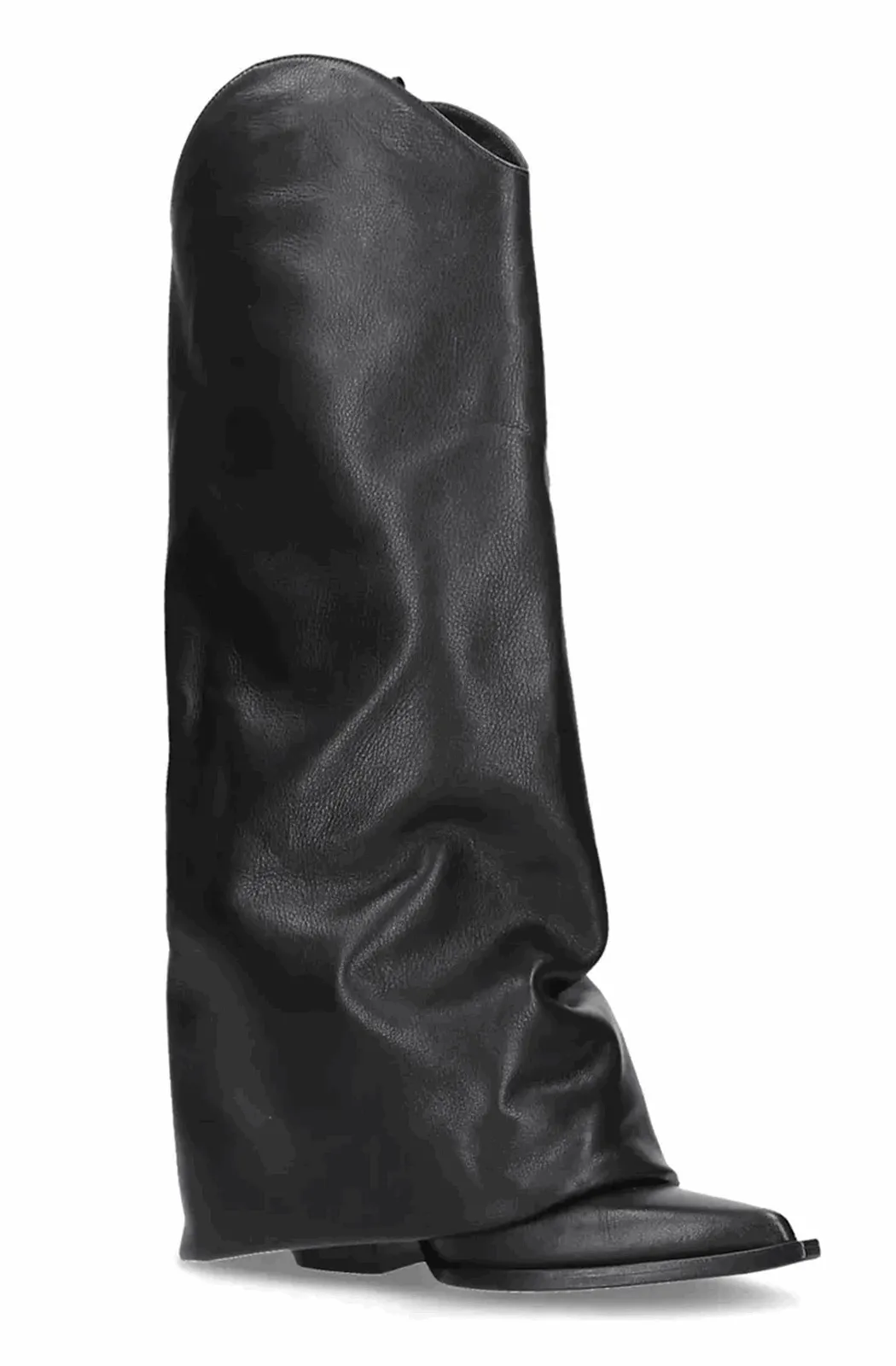 Fold over western boots