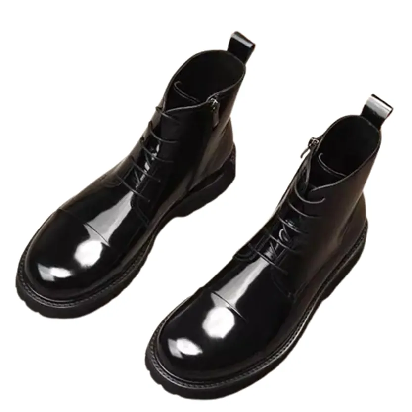 Funki Buys | Boots | Men's High Quality Leather Chelsea Boots
