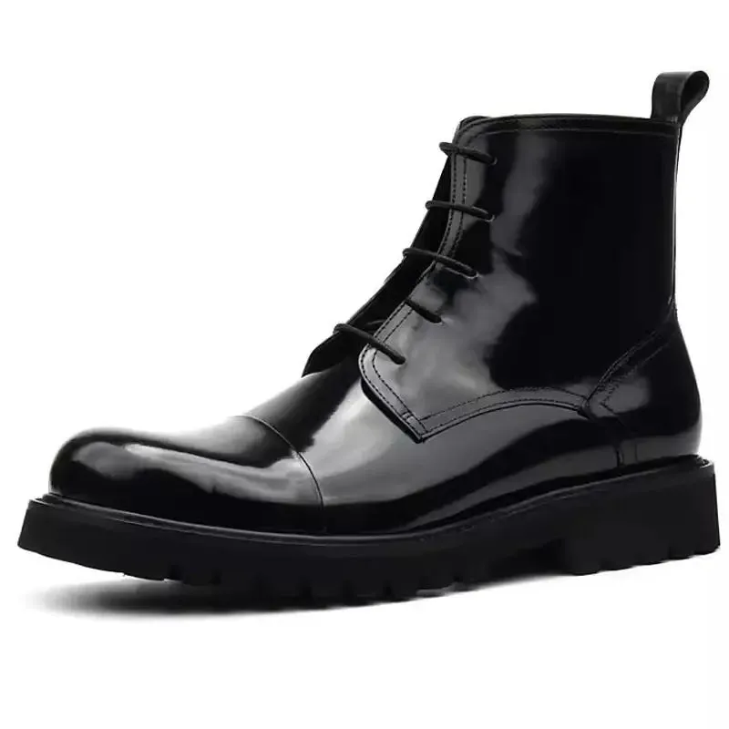 Funki Buys | Boots | Men's High Quality Leather Chelsea Boots