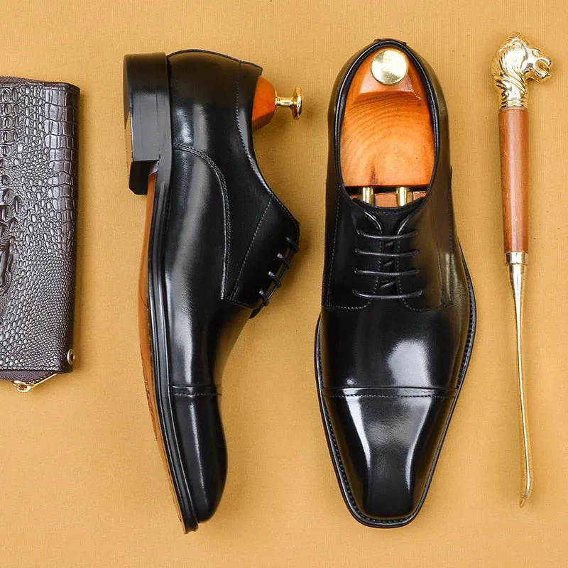 Funki Buys | Shoes | Men's Genuine Leather Italian Dress Shoes