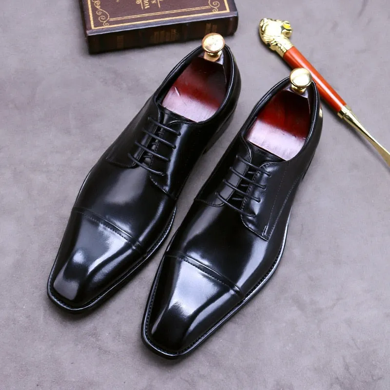 Funki Buys | Shoes | Men's Genuine Leather Italian Dress Shoes