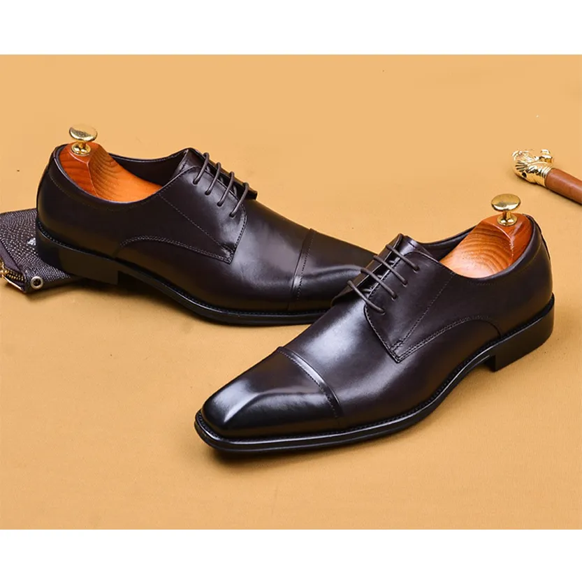 Funki Buys | Shoes | Men's Genuine Leather Italian Dress Shoes