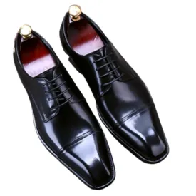 Funki Buys | Shoes | Men's Genuine Leather Italian Dress Shoes