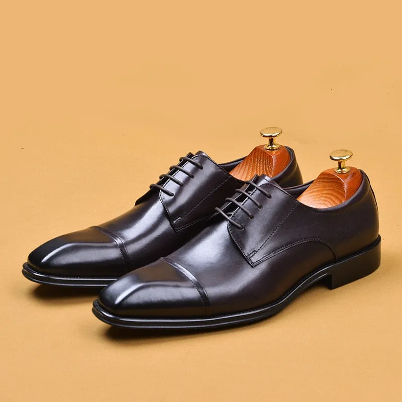 Funki Buys | Shoes | Men's Genuine Leather Italian Dress Shoes