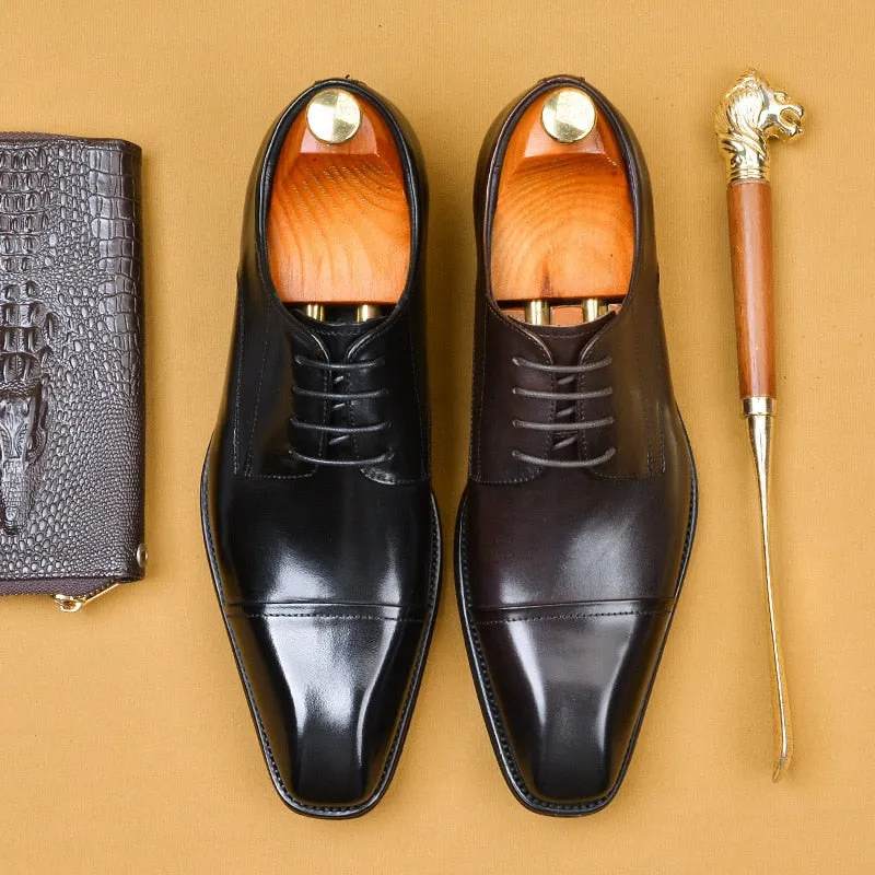Funki Buys | Shoes | Men's Genuine Leather Italian Dress Shoes