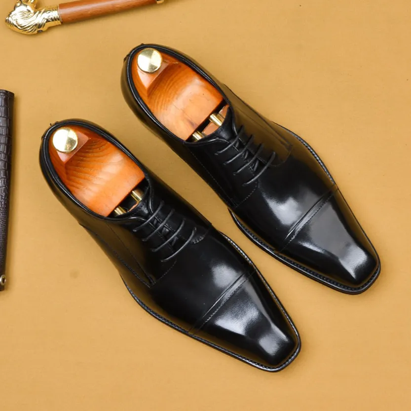Funki Buys | Shoes | Men's Genuine Leather Italian Dress Shoes