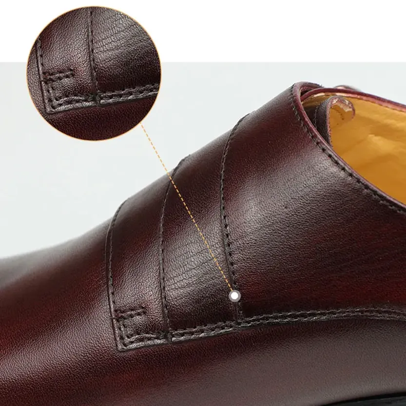 Funki Buys | Shoes | Men's Genuine Leather Pointed Toe Shoes