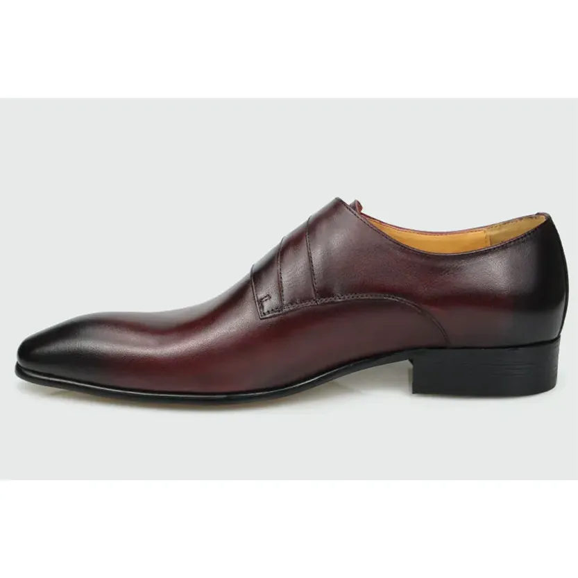 Funki Buys | Shoes | Men's Genuine Leather Pointed Toe Shoes