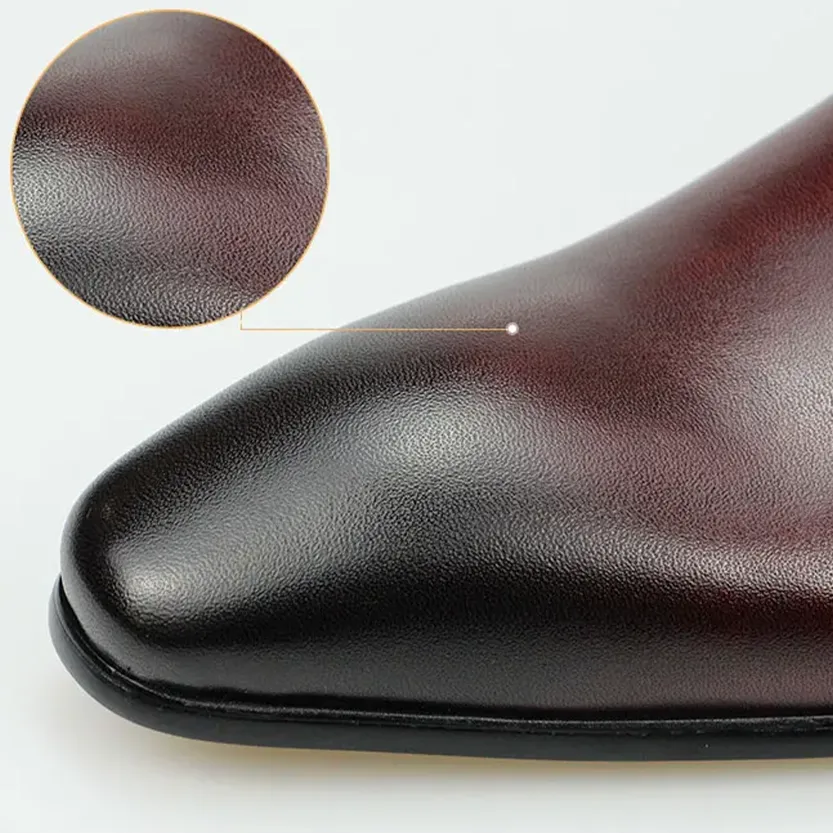 Funki Buys | Shoes | Men's Genuine Leather Pointed Toe Shoes