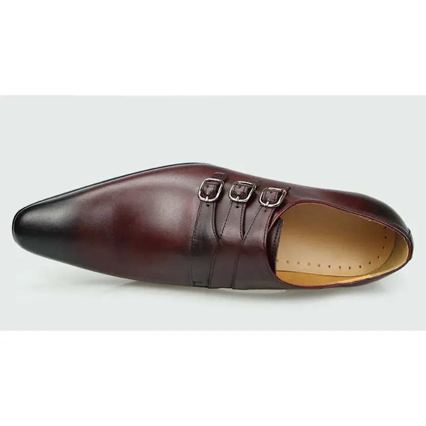 Funki Buys | Shoes | Men's Genuine Leather Pointed Toe Shoes