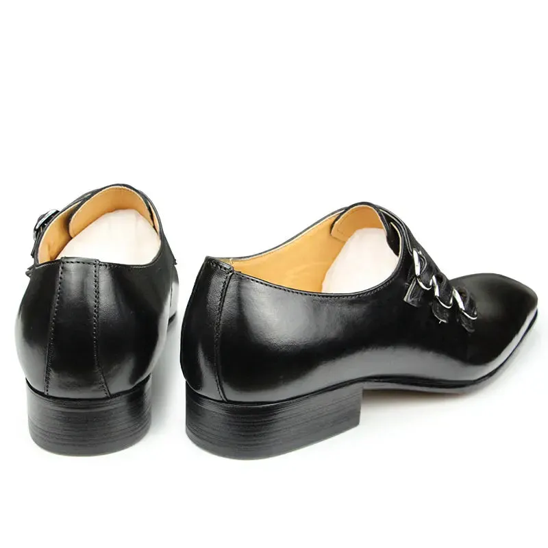 Funki Buys | Shoes | Men's Genuine Leather Pointed Toe Shoes
