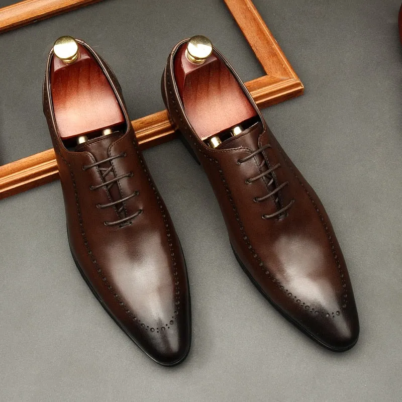 Funki Buys | Shoes | Men's Italian Handmade Oxford Shoes