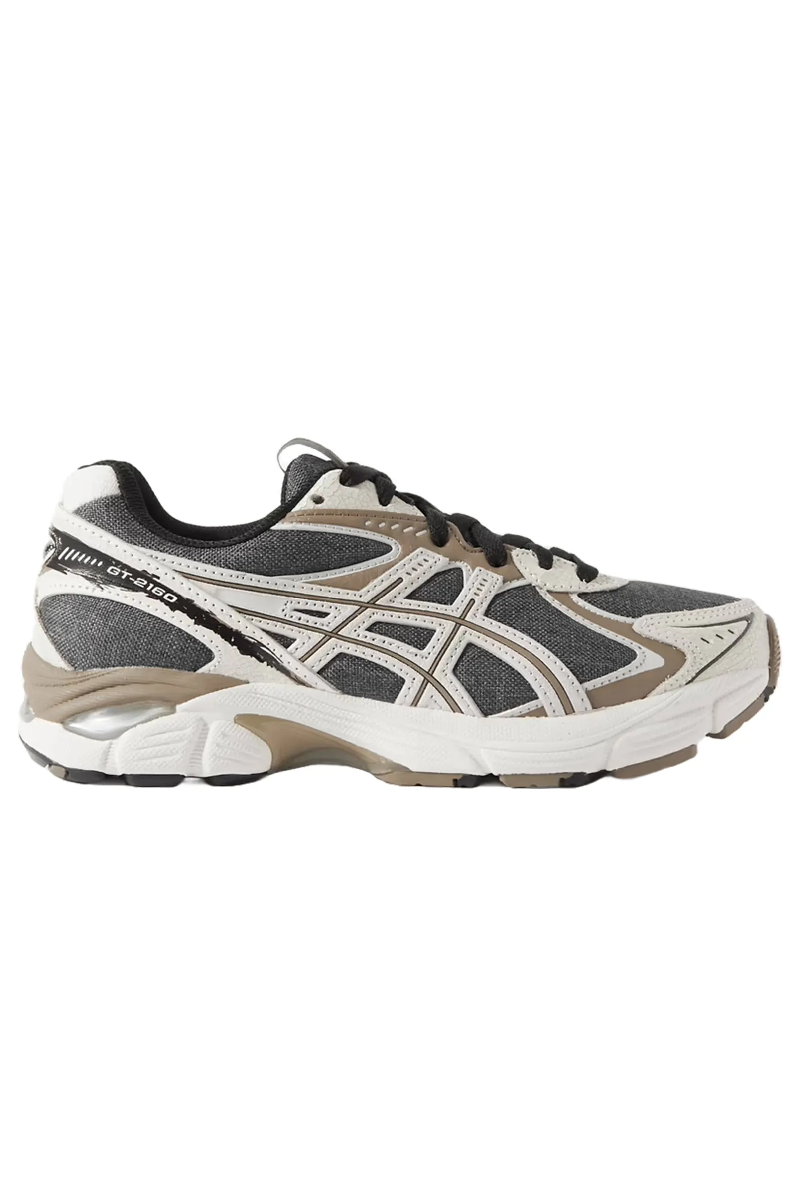 Gt-2160 Leather-Trimmed, Denim And Rubber Sneakers