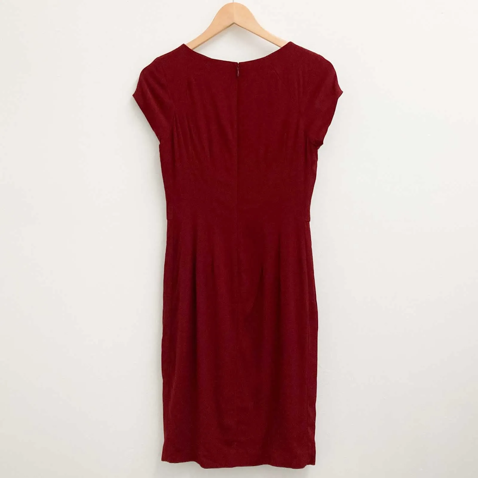 Jigsaw Red Shift Dress UK10