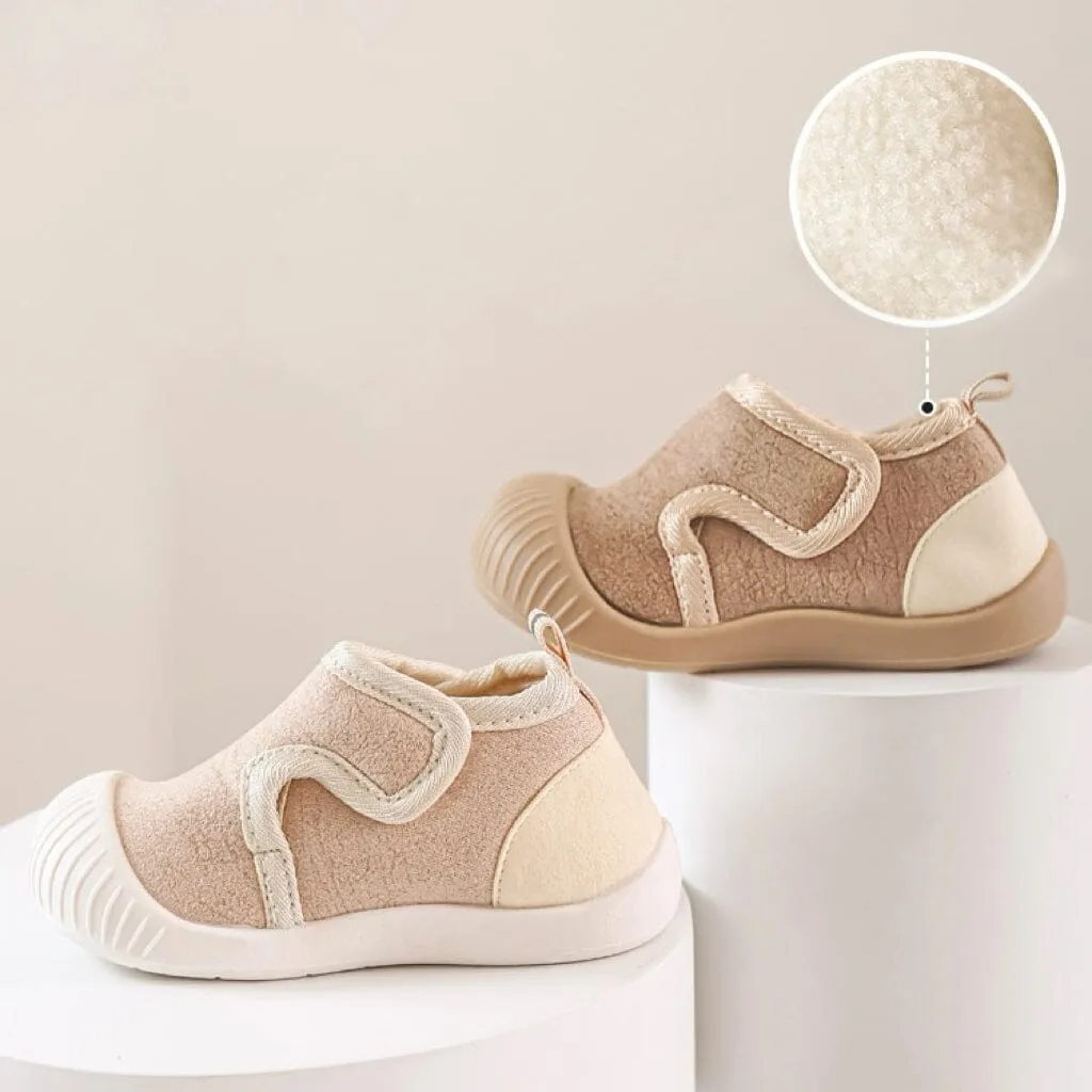 Little Stride Winter Fleece First Walker Shoes