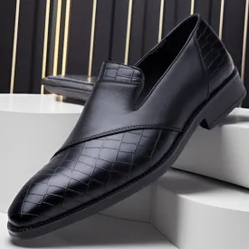 Men's British Business Dress Leather Shoes