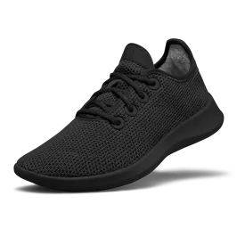 Men's Tree Runners - Jet Black (Black Sole)