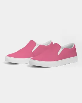 Midtone Pink Slip-On Canvas Sneakers | Men's | C0M80Y20K0