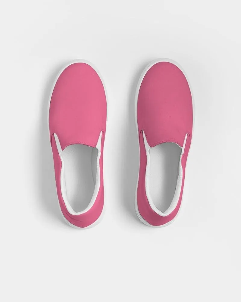 Midtone Pink Slip-On Canvas Sneakers | Men's | C0M80Y20K0