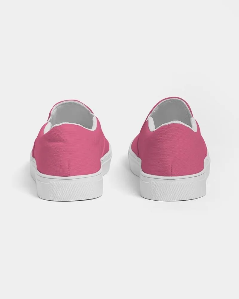 Midtone Pink Slip-On Canvas Sneakers | Men's | C0M80Y20K0