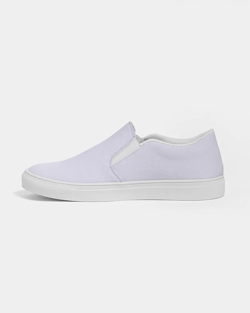Pale Blue Slip-On Canvas Sneakers | Men's | Bright Pale Blue | C10M10Y0K0