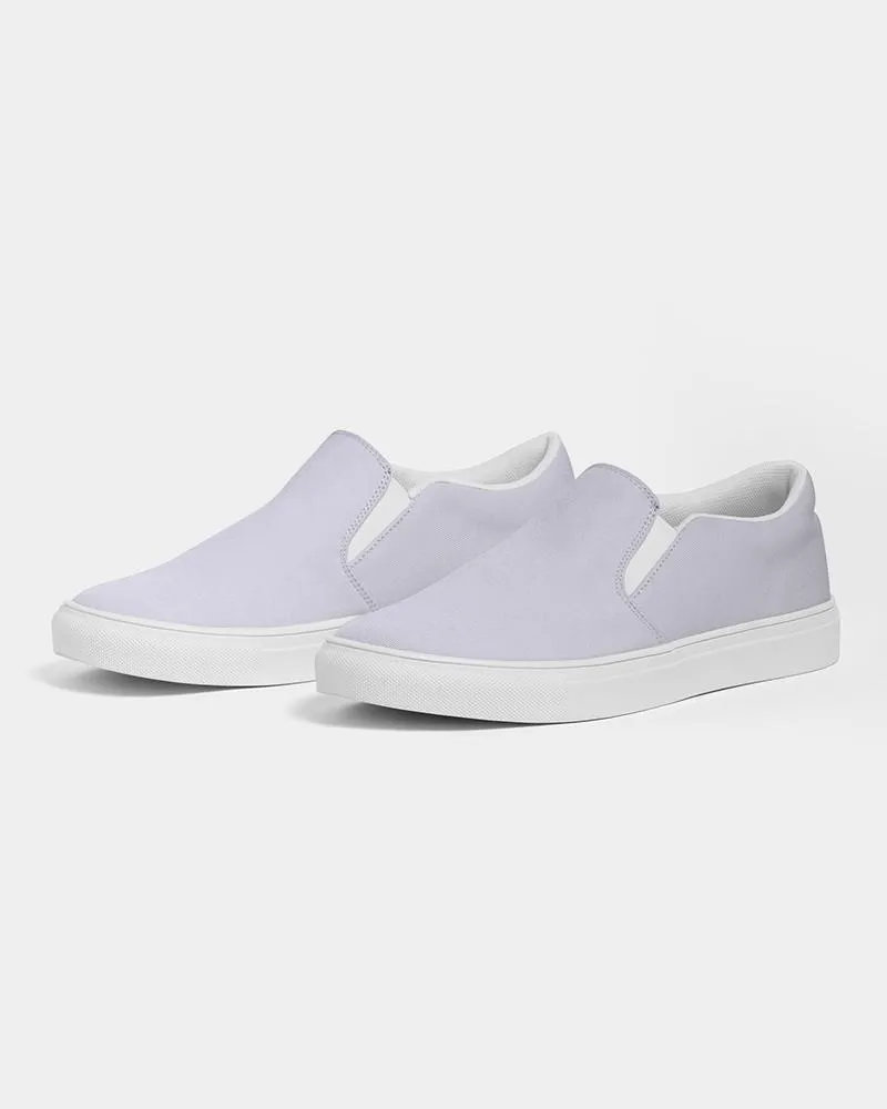 Pale Blue Slip-On Canvas Sneakers | Men's | Bright Pale Blue | C10M10Y0K0