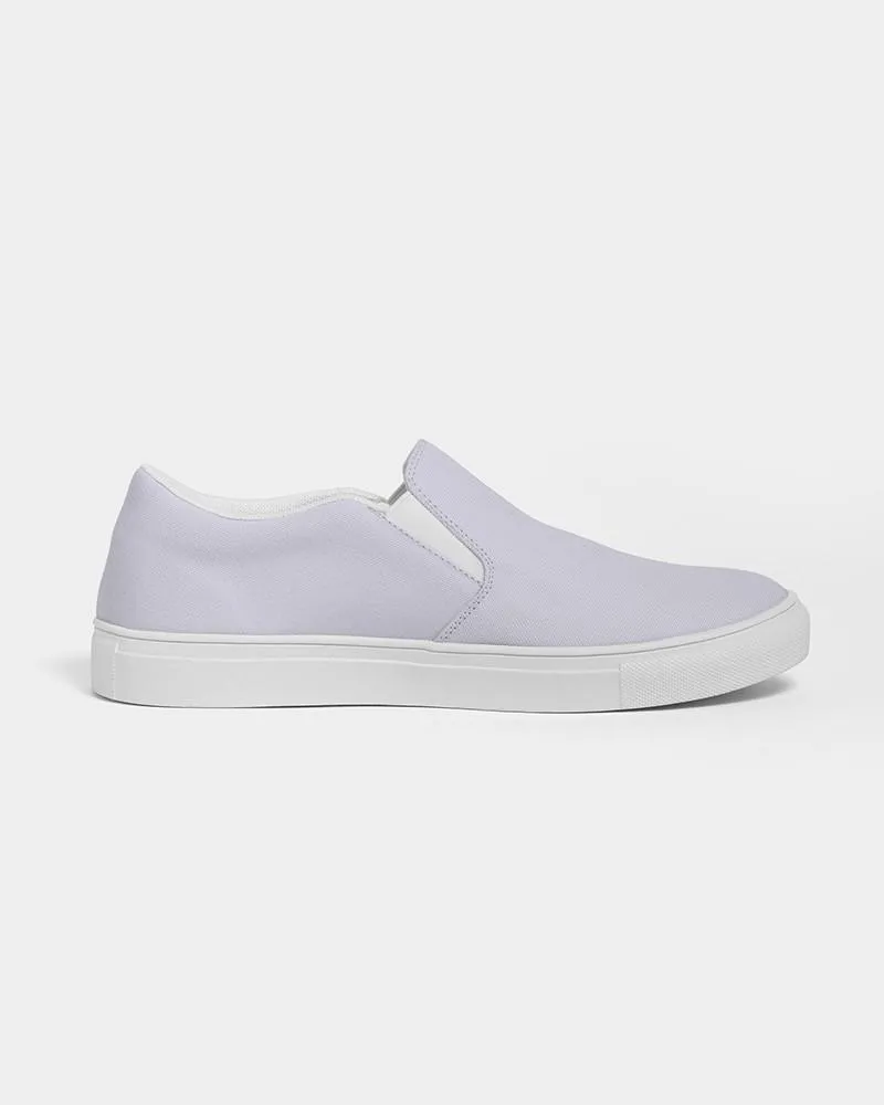 Pale Blue Slip-On Canvas Sneakers | Men's | Bright Pale Blue | C10M10Y0K0