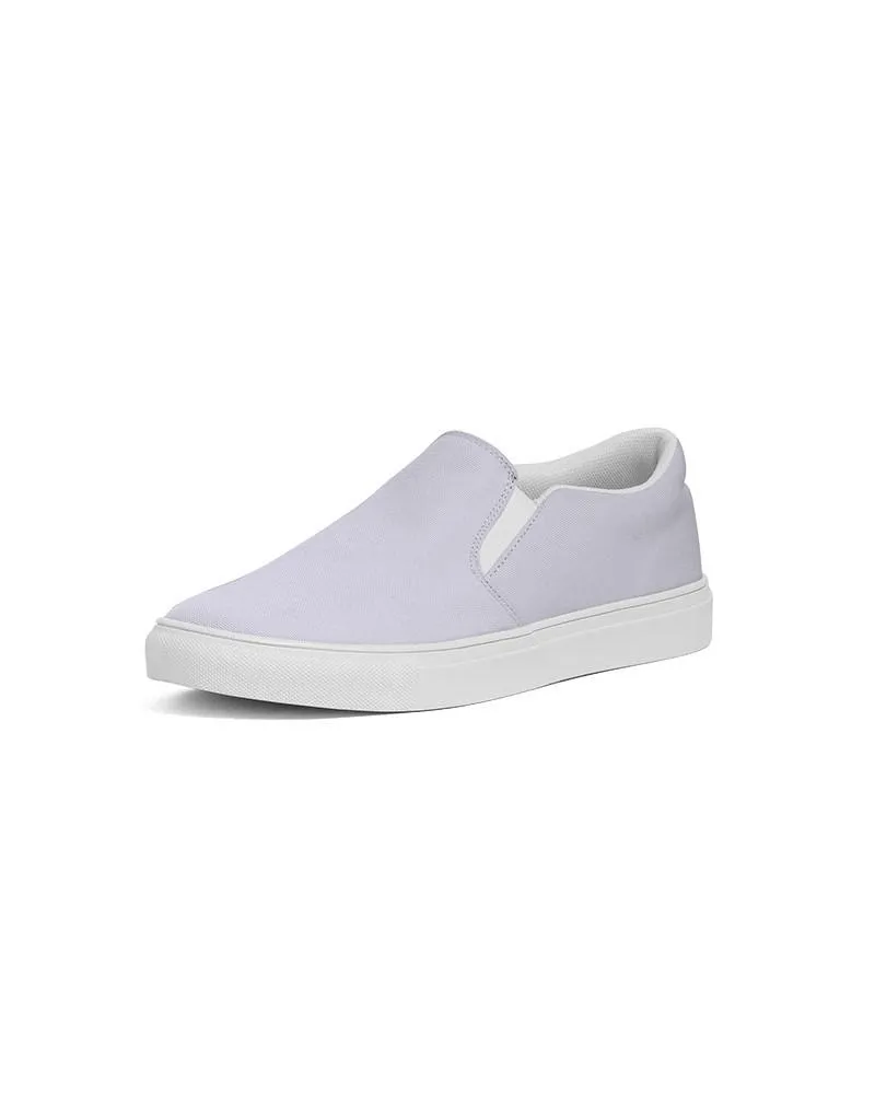 Pale Blue Slip-On Canvas Sneakers | Men's | Bright Pale Blue | C10M10Y0K0