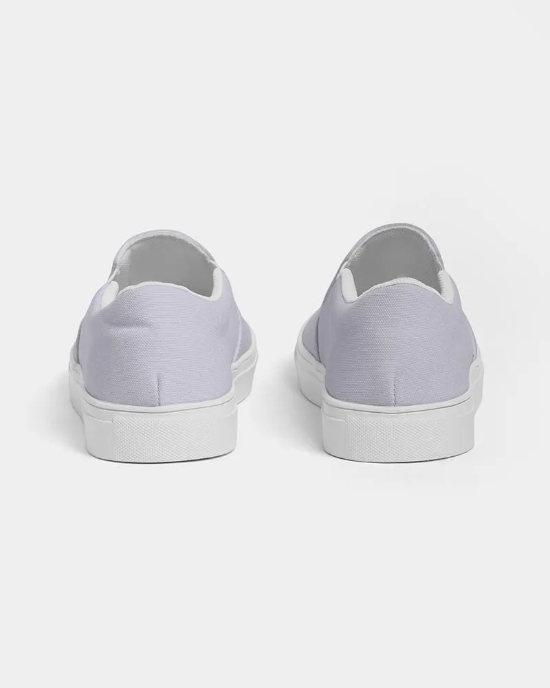 Pale Blue Slip-On Canvas Sneakers | Men's | Bright Pale Blue | C10M10Y0K0