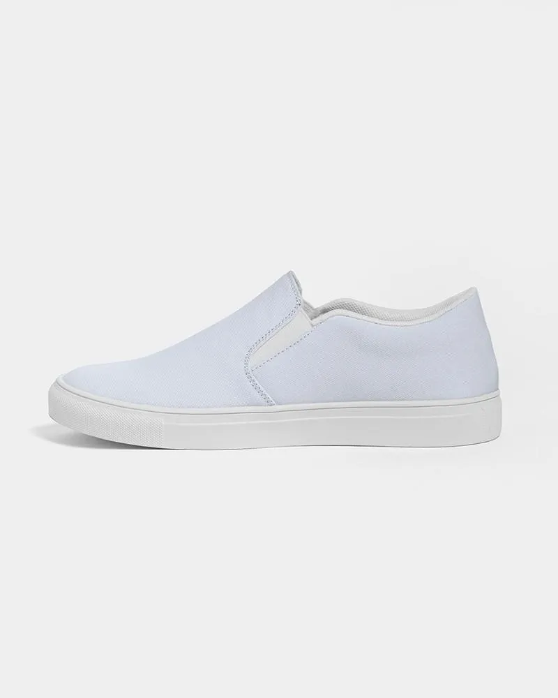 Pale Blue Slip-On Canvas Sneakers | Men's | Bright Pale Blue | C10M5Y0K0
