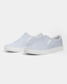 Pale Blue Slip-On Canvas Sneakers | Men's | Bright Pale Blue | C10M5Y0K0