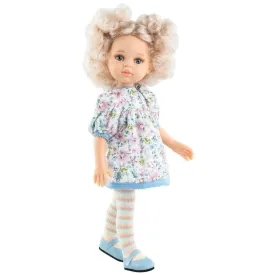 Pastel Flowers Dress & Tights