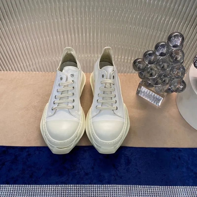 Rick Owens Low-Top Sneakers - All White